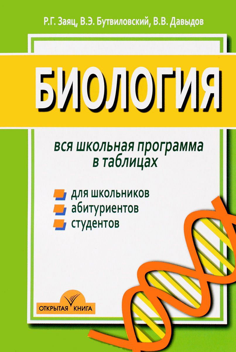 Биология в схемах и таблицах заяц скачать фото 544
