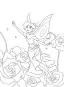 Сказочные принцессы. Большая раскраска — фото, картинка — 1