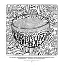 Кофейная раскраска. Рисунки для медитаций — фото, картинка — 4