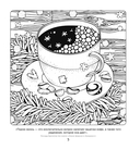 Кофейная раскраска. Рисунки для медитаций — фото, картинка — 5
