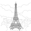 Гармония города. Атмосфера уютных улиц. Раскраска — фото, картинка — 2