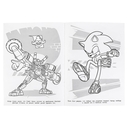 Битва за Нью-Йок. Sonic. Раскраска — фото, картинка — 4