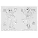 Монстр-леди. Чудо-раскраска — фото, картинка — 1