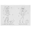 Монстр-леди. Чудо-раскраска — фото, картинка — 2