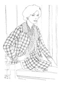 VOGUE. Альбом для раскрашивания (голубой) — фото, картинка — 18