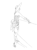 VOGUE. Альбом для раскрашивания (голубой) — фото, картинка — 4