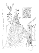 VOGUE. Альбом для раскрашивания (голубой) — фото, картинка — 6