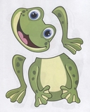 Аппликация для малышей. Милые друзья — фото, картинка — 1