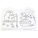 Забавная кошечка. Раскраска — фото, картинка — 3