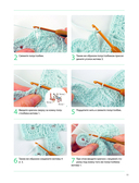 Японское непрерывное вязание крючком. 60 эффектных мотивов и 5 красивых проектов — фото, картинка — 11