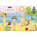 Времена года. Одень малышей. Многоразовые наклейки для малышей — фото, картинка — 3