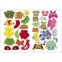 Времена года. Одень малышей. Многоразовые наклейки для малышей — фото, картинка — 4