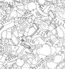 Нех*р делать. Раскраска-головоломка для самых умных — фото, картинка — 6