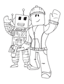 Крутая раскраска Роблокс. Рисуй и играй! — фото, картинка — 3