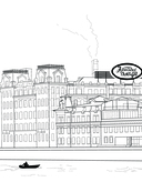 Прогулки по Москве. Раскраска с самыми интересными местами столицы — фото, картинка — 3