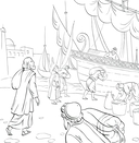 Библейские истории для детей. Пророк Иона. Книга и раскраска — фото, картинка — 18