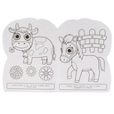 Щенок и его друзья. Раскраска — фото, картинка — 2