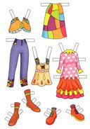 Аниме куколки. Вырежи и одень! — фото, картинка — 2