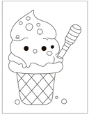 Раскраски аниме. Вкусняшки — фото, картинка — 4