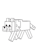 Раскраска для детей Майнкрафт — фото, картинка — 3