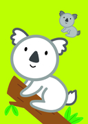 Раскраска с цветным контуром. Ежик — фото, картинка — 1