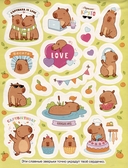 Капибары. 100 наклеек — фото, картинка — 2