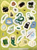 Школа волшебства и чародейства. 100 наклеек — фото, картинка — 1