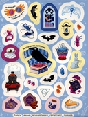 Школа волшебства и чародейства. 100 наклеек — фото, картинка — 3