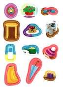 Игры с наклейками. Мой день — фото, картинка — 3