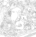 Увлекательные истории лесных зверят. Раскрашиваем приключения очаровательных пушистиков — фото, картинка — 2