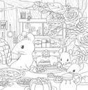 Увлекательные истории лесных зверят. Раскрашиваем приключения очаровательных пушистиков — фото, картинка — 5