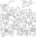 Увлекательные истории лесных зверят. Раскрашиваем приключения очаровательных пушистиков — фото, картинка — 6