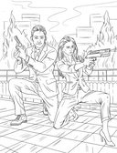 От всего сердца с любовью. Раскраска по мотивам главных историй о любви — фото, картинка — 1