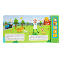 В деревне. Синий Трактор — фото, картинка — 3