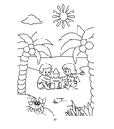 Карандаши и кисточки. Учимся рисовать и раскрашивать. 3-4 года — фото, картинка — 3