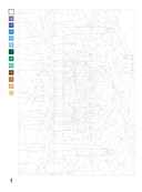 Вокруг света. Раскраски по номерам — фото, картинка — 15
