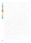 Вокруг света. Раскраски по номерам — фото, картинка — 16