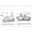 Раскраска с наклейками. Для мальчиков. Комплект из 4 книг — фото, картинка — 11