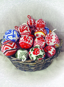 Самый теплый Новый год. Русские узоры. Вяжем на спицах елочные шары — фото, картинка — 6