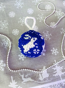 Самый теплый Новый год. Русские узоры. Вяжем на спицах елочные шары — фото, картинка — 7