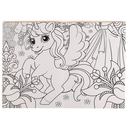 Королевство единорогов. Плакат-раскраска — фото, картинка — 2