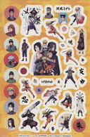 Naruto Shippuden. Супермного наклеек (зеленая) — фото, картинка — 1