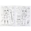 Любимые звёзды. Раскраска — фото, картинка — 2