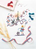 Французская вышивка крестом. Праздники и традиции Франции. 20 удивительных дизайнов Вероник Ажинер — фото, картинка — 7