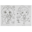 Принцессы. Бомбическая раскраска — фото, картинка — 2