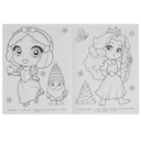 Принцессы. Бомбическая раскраска — фото, картинка — 3