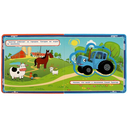 Машинки. Синий трактор — фото, картинка — 3