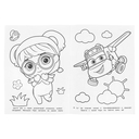 Весёлый автобус. Бомбическая раскраска — фото, картинка — 3