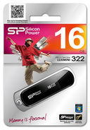 USB Flash Drive 16Gb Silicon Power Luxmini 322 (Black) — фото, картинка — 2