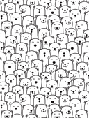 Котики и другие анальгетики. Раскраска-антистресс — фото, картинка — 3